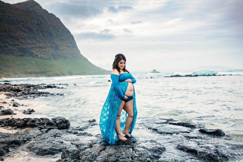 Maternity Session Makapu'u Tidepools