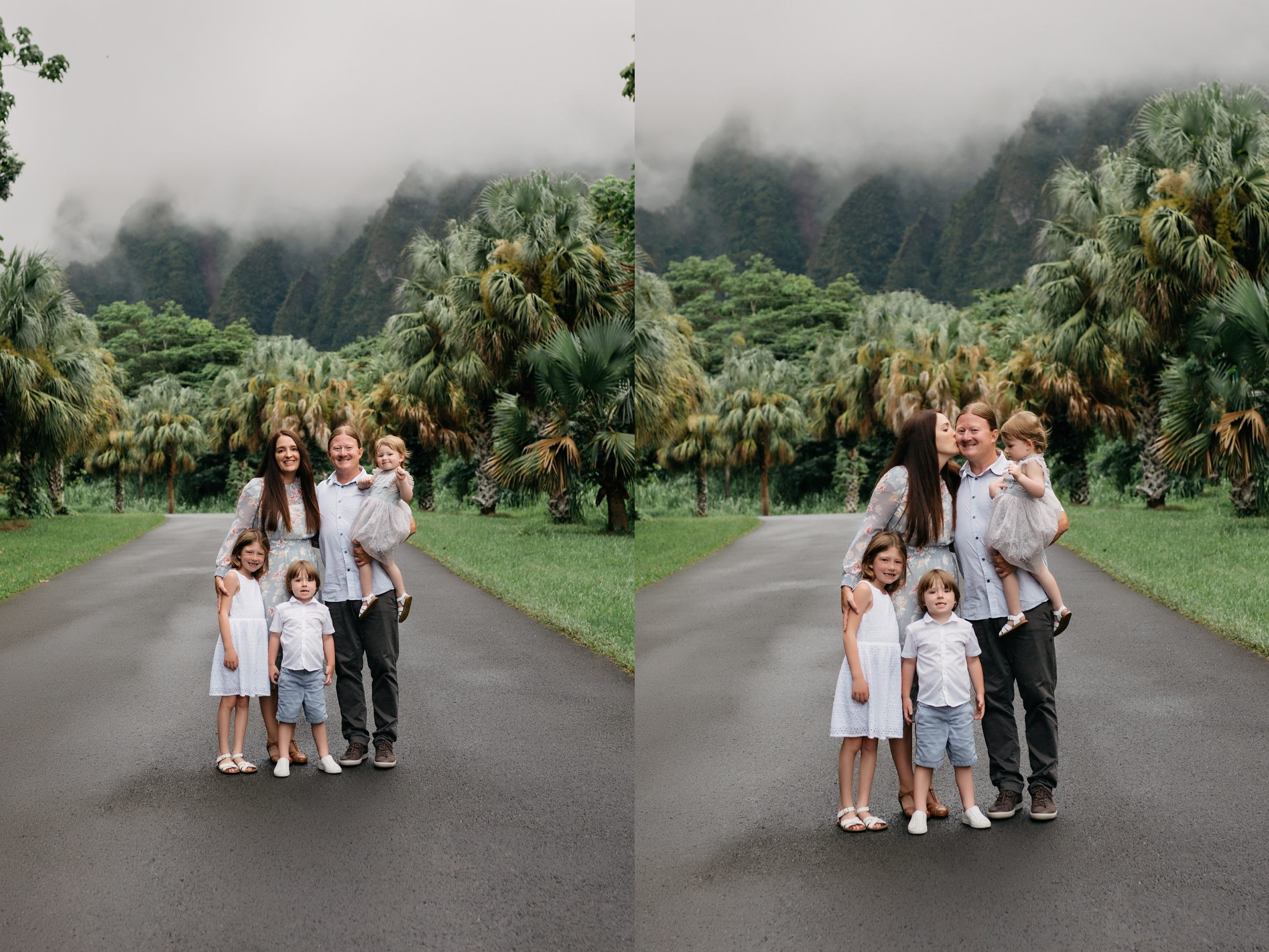 P Family Session at Hoomaluhia Botanical Gardens, Honolulu | Hawaii